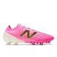 PINK HEAT with METALLIC GOLD and PINK SATIN