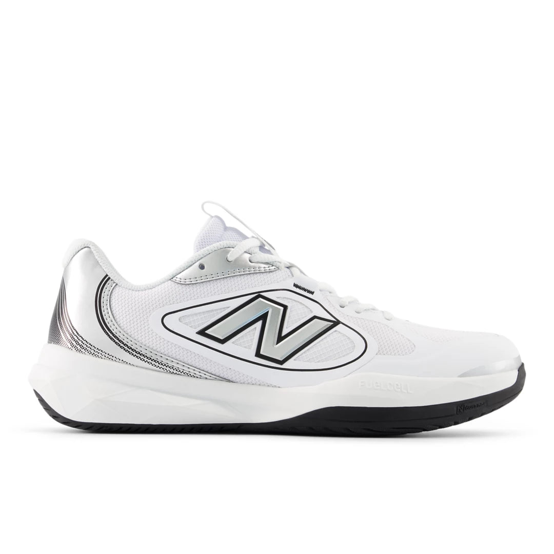 WHITE with BLACK and SILVER METALLIC,7,Standard (D)