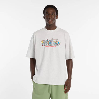 New Balance Ghica Line Up Oversized T-shirt