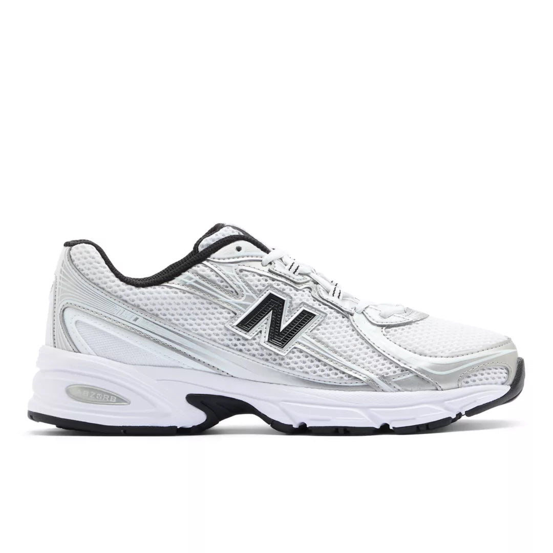 WHITE with Metallic Silver and Black,M6 / W7.5,Standard (D)