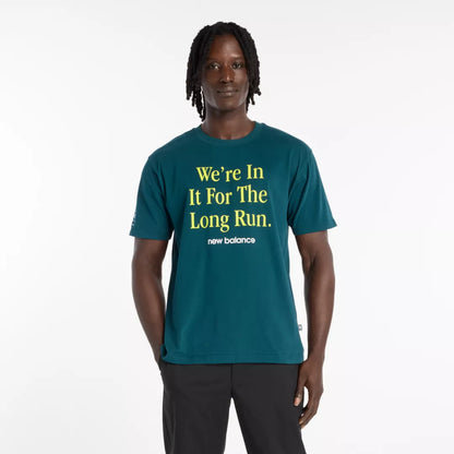 New Balance RBC Brooklyn Half Men's Graphic T-Shirt - Long Run