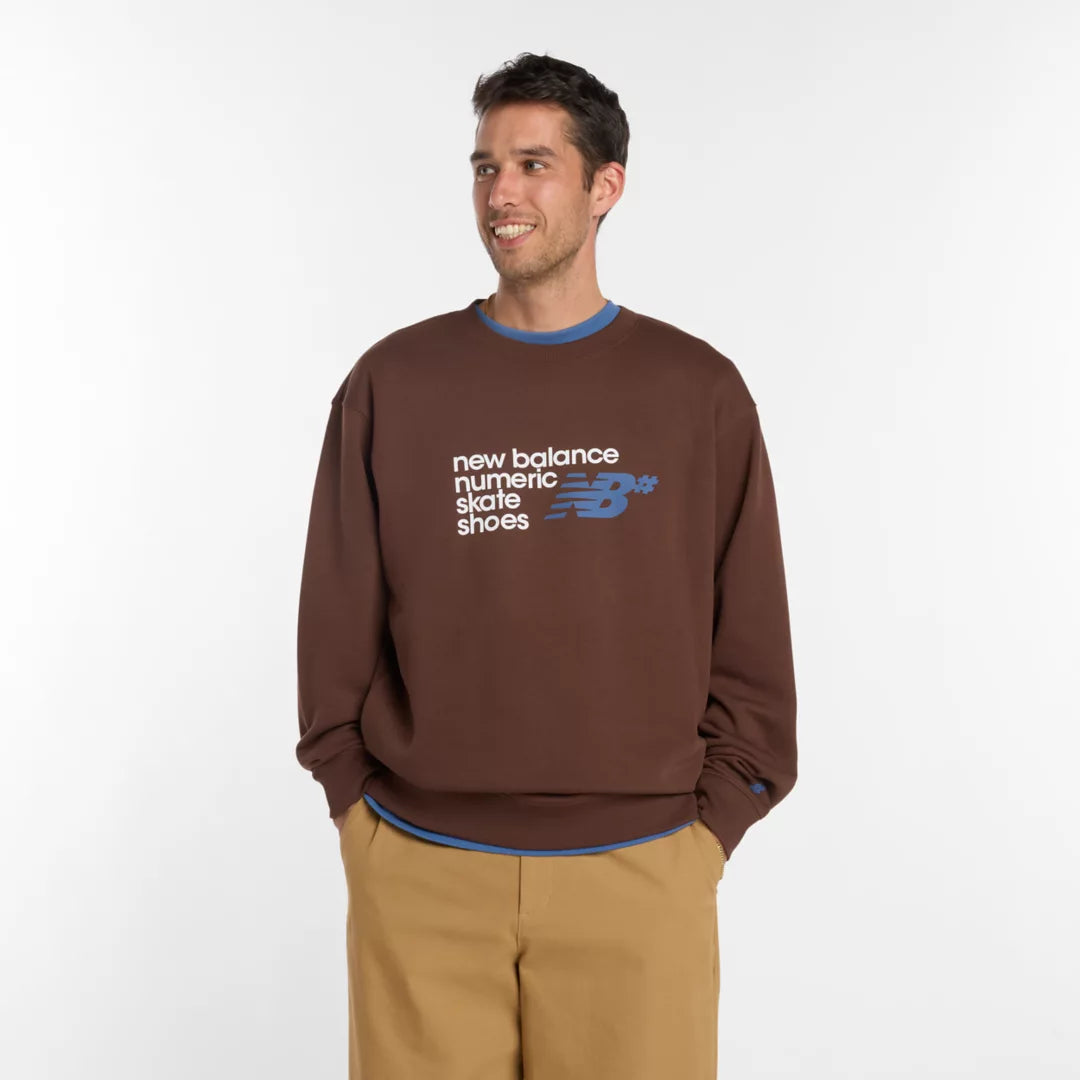New Balance Numeric French Terry Crew
