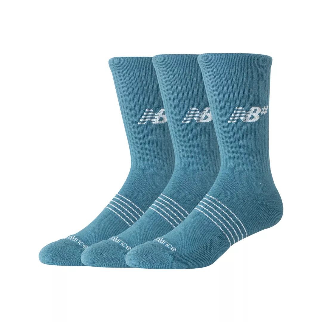 New Balance Active Numeric Crew Socks 3 Pack