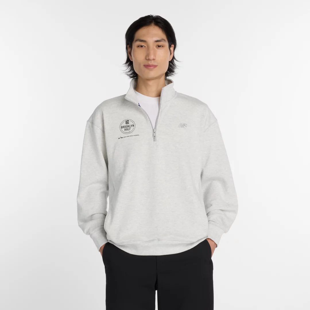 New Balance RBC Brooklyn Half Athletics Fleece 1/2 Zip