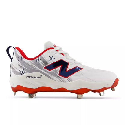 NB 103 WHITE with TEAM RED,6,Standard (B)