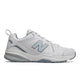 WHITE with LIGHT BLUE