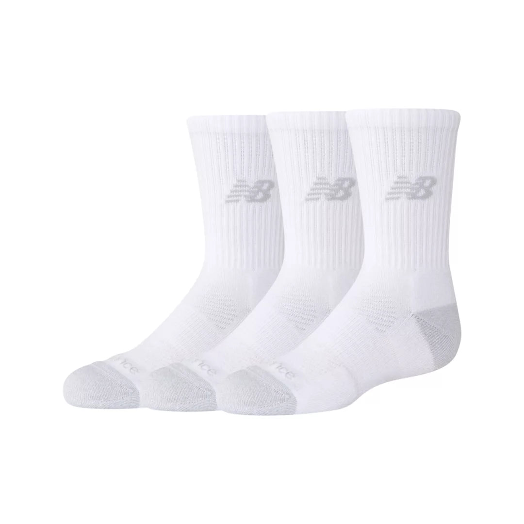 New Balance Youth Active Crew Socks 3 Pack
