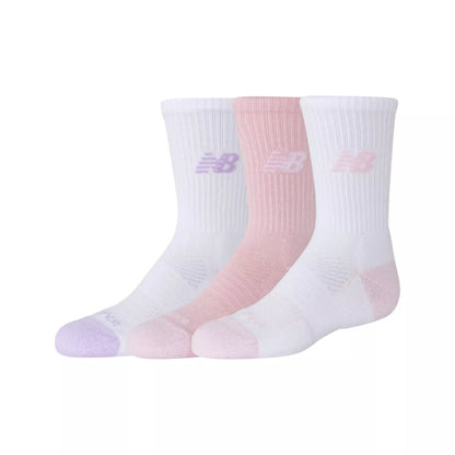 New Balance Youth Active Crew Socks 3 Pack