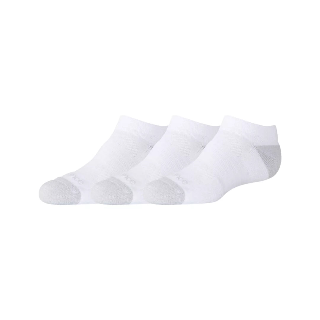 New Balance Youth Active No Show Socks 3 Pack