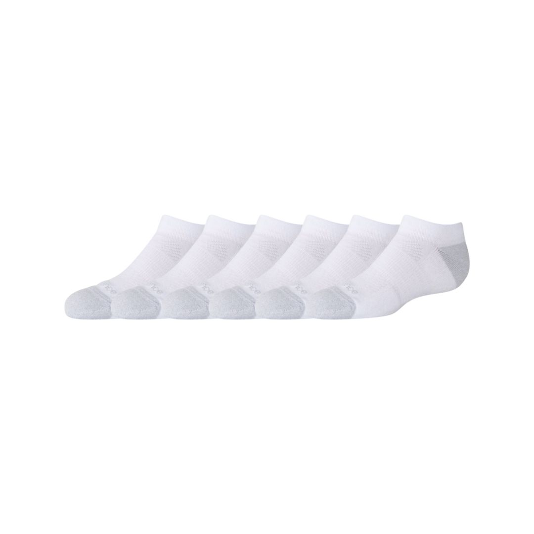 New Balance Youth Active No Show Socks 6 Pack