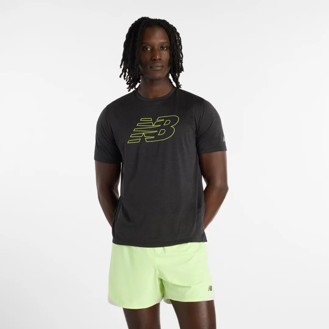 BLACK with ALKALINE GREEN,S