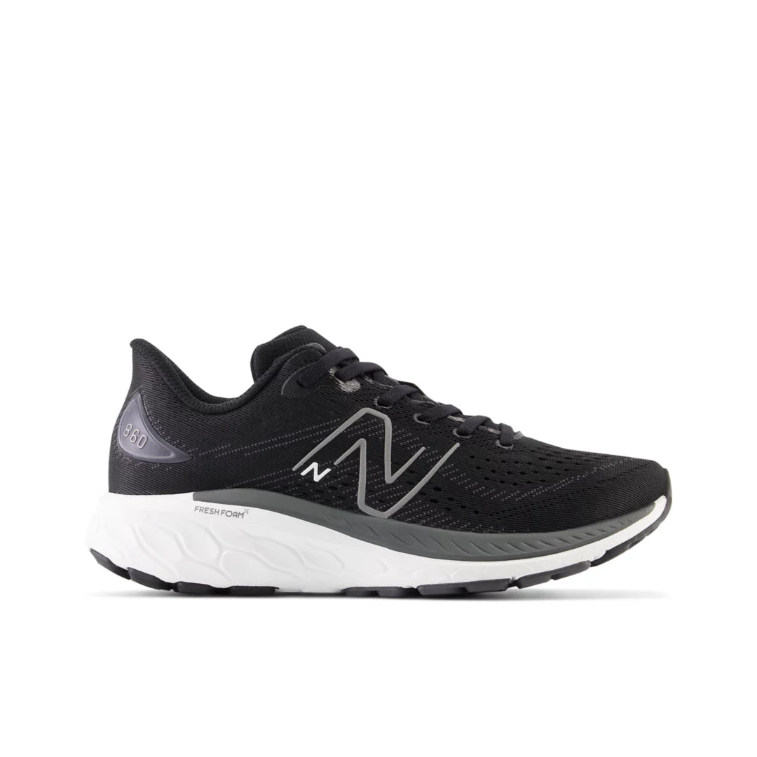 BLACK with NB 103 WHITE and Magnet,3.5,Standard (M)