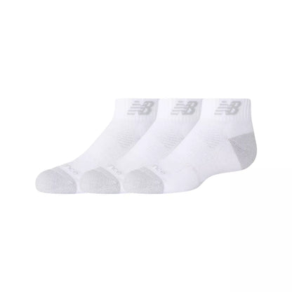 New Balance Youth Active Low Cut Socks 3 Pack